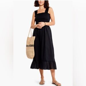 NIC+ZOE Black Sleeveless Midi Dress